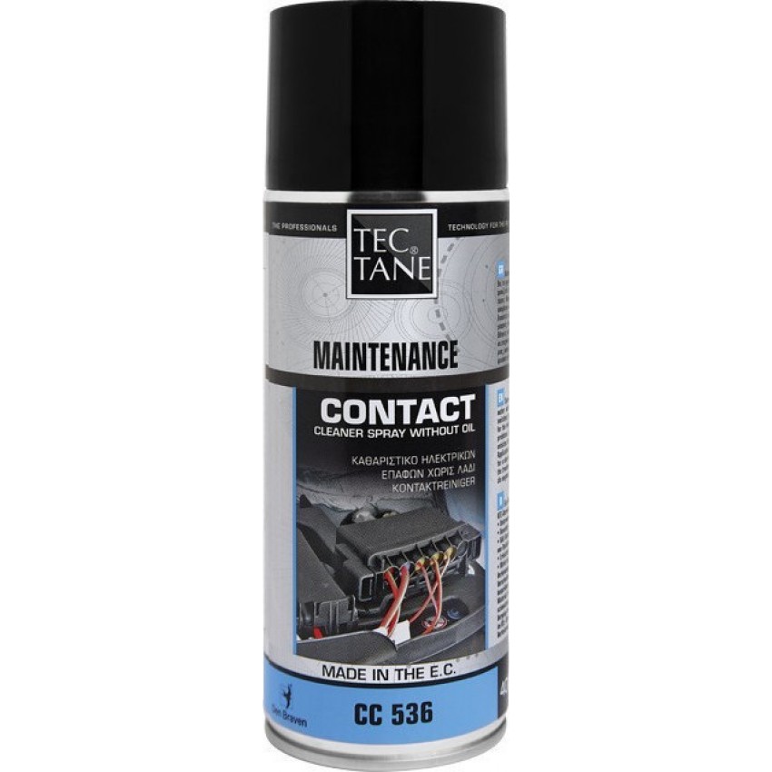 Σπρει καθαριστικό Ηλεκτρικών επαφών χωρίς λάδι 400ml TECTANE CONTACT WITHOUT OIL (8792)