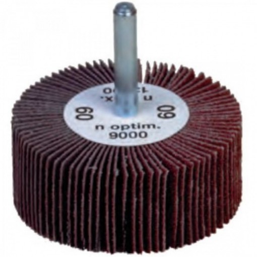 Σμυριδόπανα με Άξονα 6mm Z 120 30x30 (053030120)