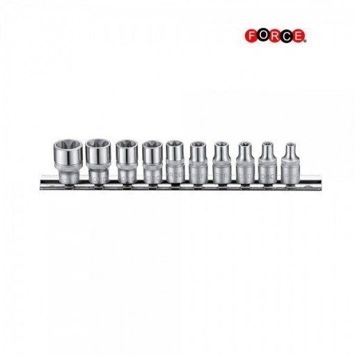 21016 ΚΑΡΥΔΑΚΙΑ TORX ΘΗΛΥΚΑ 1/4 ΣΕΤ 10 ΤΕΜ. FORCE