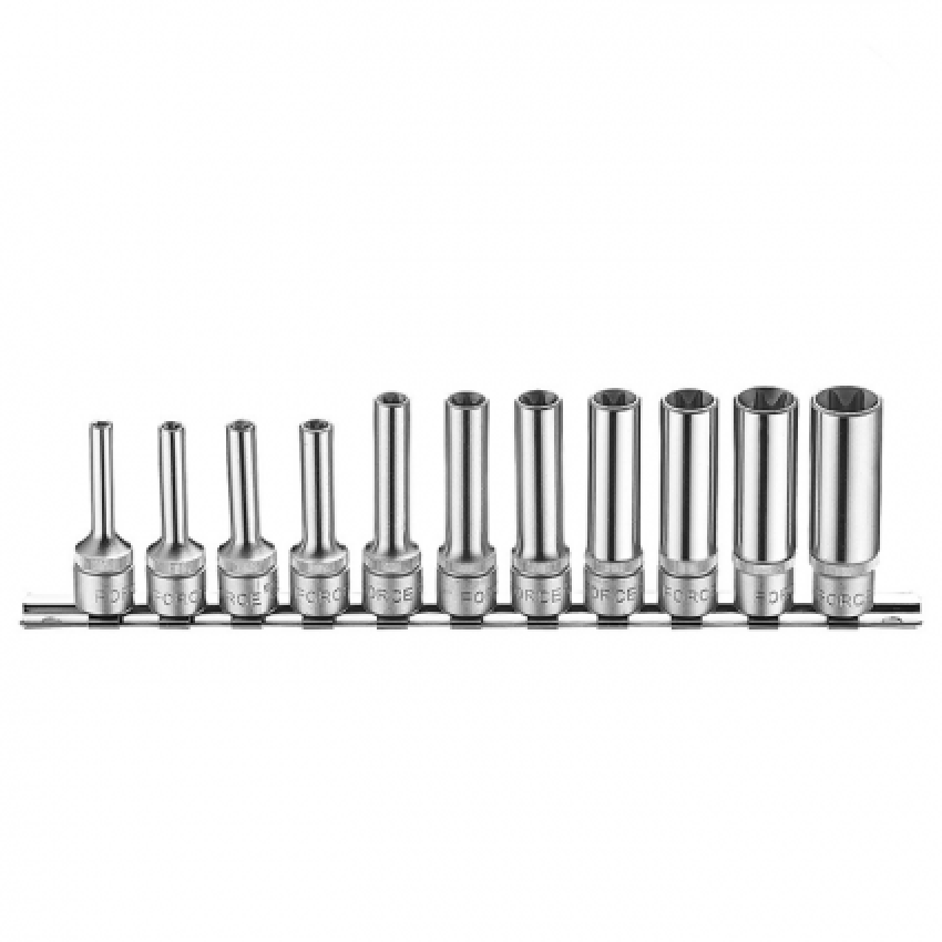 3112 ΚΑΡΥΔΑΚΙΑ TORX ΘΗΛΥΚΑ 3/8 ΣΕΤ 11 ΤΕΜ. FORCE