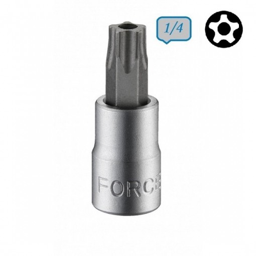 32F3225 ΚΑΡΥΔΑΚΙΑ ALLEN TORX 5 ΓΩΝΙΕΣ ΜΕ ΤΡΥΠΑ 1/4 FORCE TS25x32