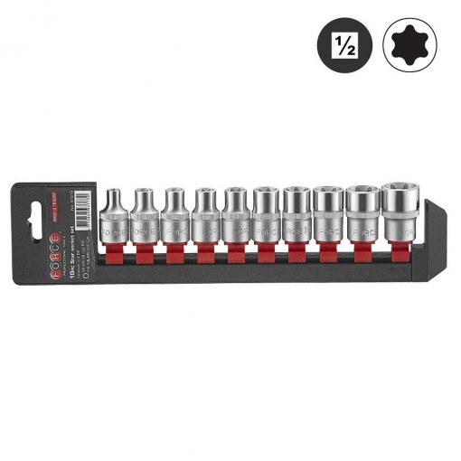 41019 ΚΑΡΥΔΑΚΙΑ TORX ΘΗΛΥΚΑ 1/2 ΣΕΤ 10 ΤΕΜ. FORCE