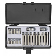 FORCE 4222 σετ μύτες torx 10 χιλιοστών με τρύπα 22 τεμαχίων FORCE 4222 σετ μύτες torx 10 χιλιοστών με τρύπα 22 τεμαχίων