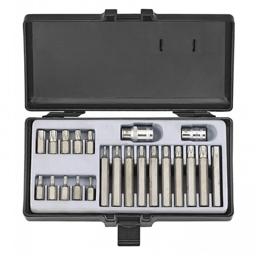 FORCE 4222 σετ μύτες torx 10 χιλιοστών με τρύπα 22 τεμαχίων