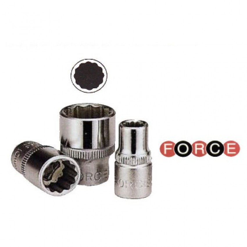 529045 ΚΑΡΥΔΑΚΙΑ 1/4 ΠΟΛΥΓΩΝΑ FORCE 4.5mm