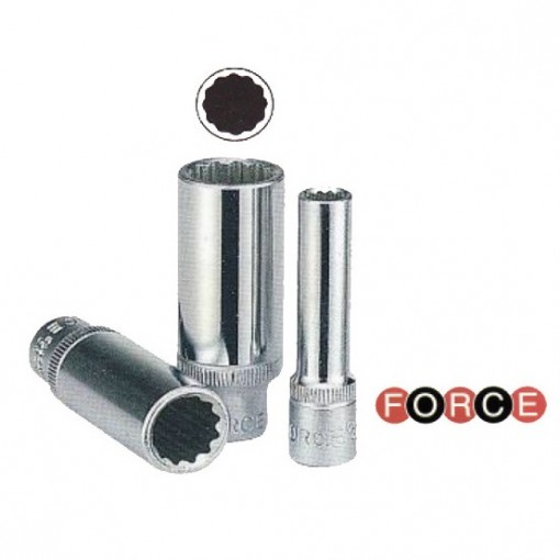5295004 ΚΑΡΥΔΑΚΙΑ 1/4 ΜΑΚΡΙΑ ΠΟΛΥΓΩΝΑ FORCE 4mm