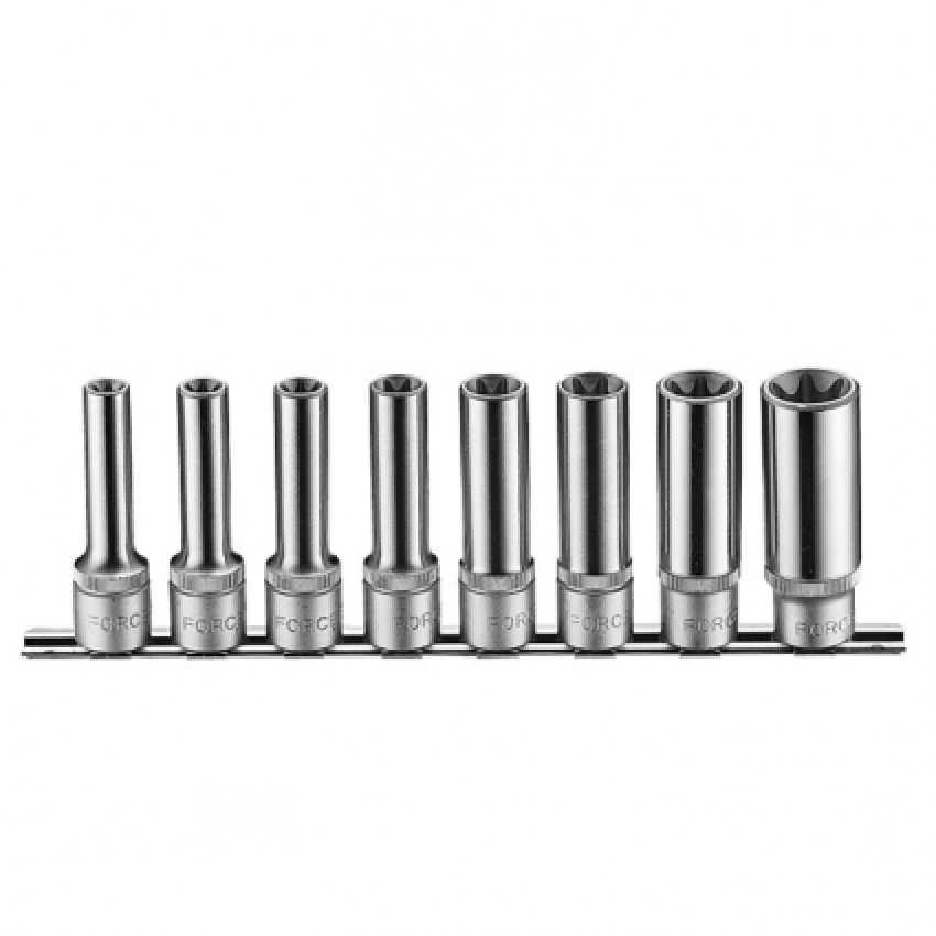4083 ΚΑΡΥΔΑΚΙΑ TORX ΘΗΛΥΚΑ 1/2 ΜΑΚΡΙΑ ΣΕΤ 8ΤΕΜ. FORCE