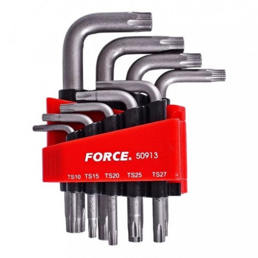 50913 ALLEN TORX ΜΕ 5 ΓΩΝΙΕΣ ΜΕ ΤΡΥΠΑ ΣΕΤ FORCE