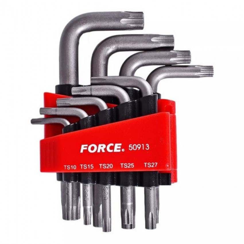 50913 ALLEN TORX ΜΕ 5 ΓΩΝΙΕΣ ΜΕ ΤΡΥΠΑ ΣΕΤ FORCE