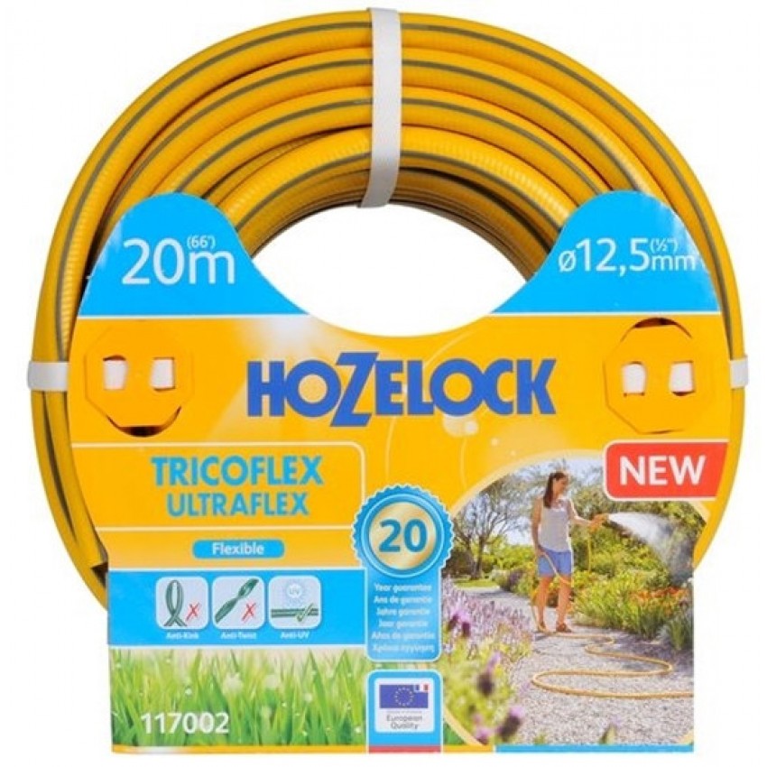  Εύκαμπτο ανθεκτικό λάστιχο Ultraflex 20m - 12.5mm, HOZELOCK 