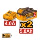 INGCO Κρουστικό Δραπανοκατσάβιδο Compact Μπαταρίας 20V Li-Ion 166Nm με Jacobs Τσοκ (CIDLI201668E)