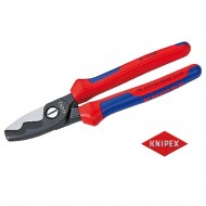 9512200 ΚΟΦΤΕΣ ΚΑΛΩΔΙΩΝ KNIPEX 200mm ME ΔΥΟ ΚΟΠΤΙΚΕΣ ΑΚΜΕΣ