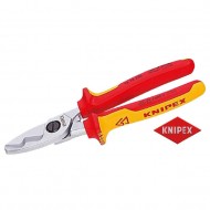 9516200 ΚΟΦΤΕΣ ΚΑΛΩΔΙΩΝ KNIPEX 1000V 200mm ΜΕ ΔΥΟ ΚΟΠΤΙΚΕΣ ΑΚΜΕΣ