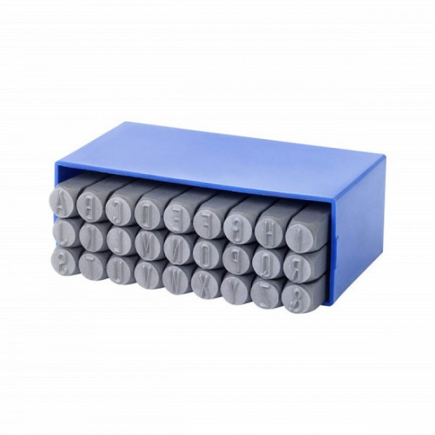 LUCKHAUS - 4mm ΧΤΥΠΗΤΑ ΓΡΑΜΜΑΤΑ ΛΑΤΙΝΙΚΑ ΓΕΡΜΑΝΙΑΣ (30-530004)