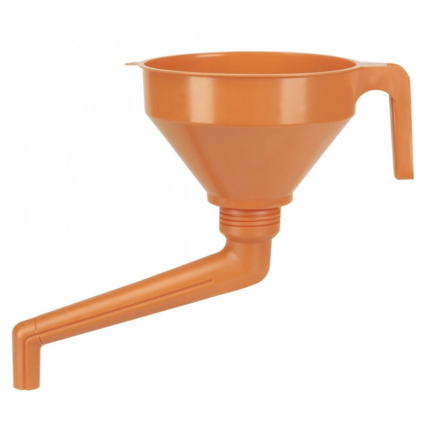 02562 Χωνί Πλαστικό 160mm με Σίτα και Γωνιακή Προέκταση Pressol