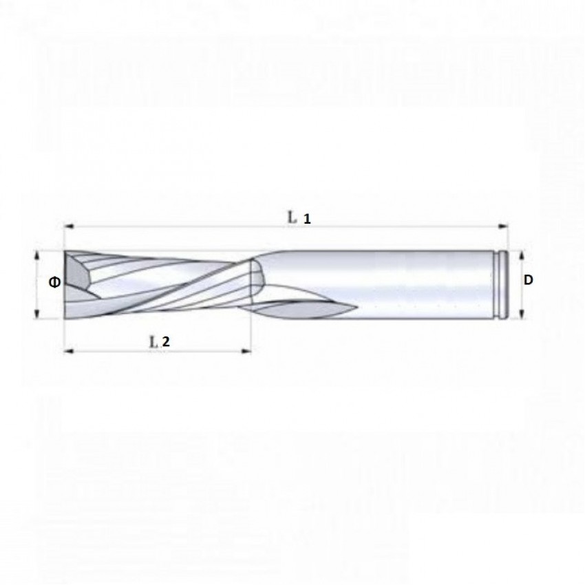 ΚΟΝΔΥΛΙΑ ΜΑΚΡΙΑ ΔΙΠΤΕΡΑ 8mm PTG ΓΕΡΜΑΝΙΑΣ (2432702008)