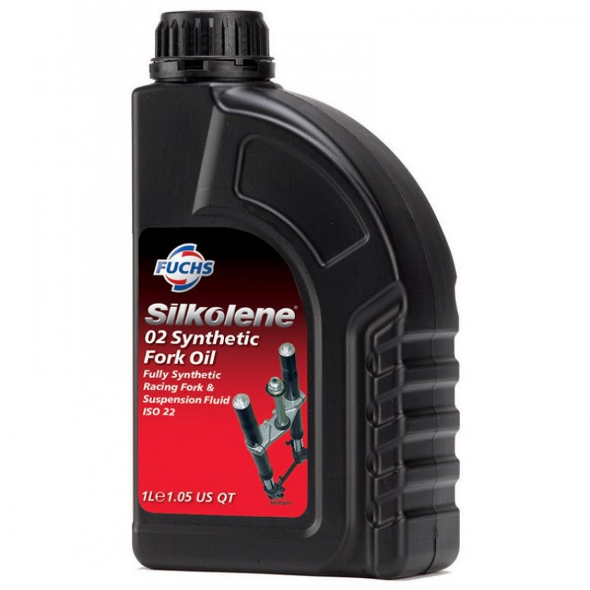 Silkolene 02 SYNTHETIC FORK OIL 1L (ISO 15/22)  (158411)