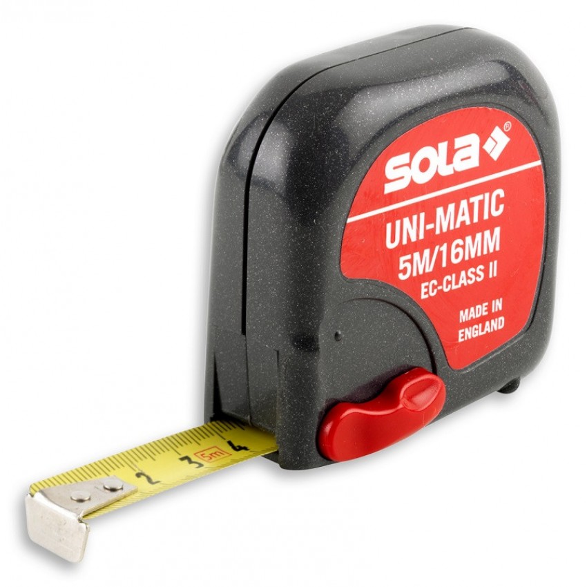 ΜΕΤΡΟΤΑΙΝΙΕΣ UNI-MATIC SOLA 5Mx16mm (5850012601)