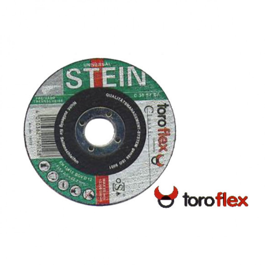 0505030 ΤΡΟΧΟΙ ΚΟΠΗΣ ΜΑΡΜΑΡΟΥ TOROFLEX 115x2,5x22