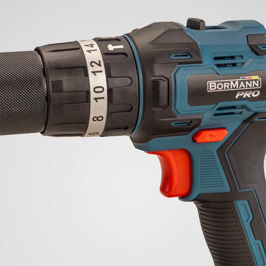 BORMANN Pro BBP3050 Κρουστικό Δραπανοκατσάβιδο Μπαταρίας 20V,40Nm,Li-Ion,1x2Ah & Bαλίτσα