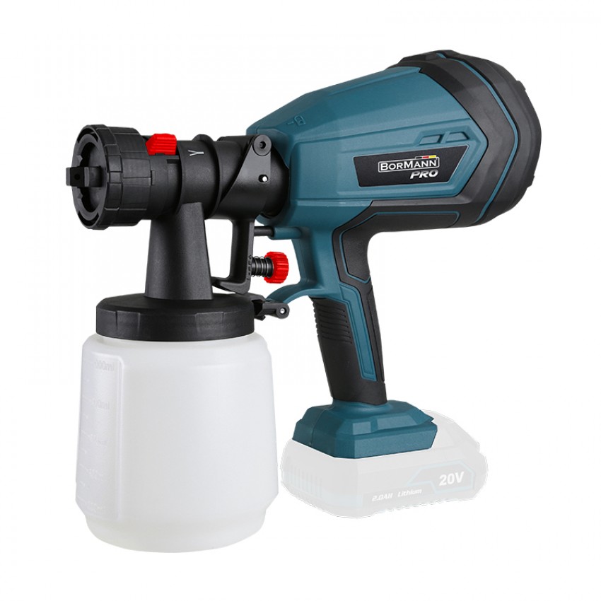 BORMANN Pro BBP3620 Πιστόλι Βαφής Μπαταρίας 20V, SOLO