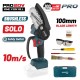 BORMANN Pro BBP3914C Κλαδ Αλυσοπρίονο Μπαταρίας 20V,Brushless, Λάμα 10cm, 825gr,1/4"1.1mm 28οδ.11m/s