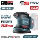 BORMANN Pro BBP5413 Τριβείο Έκκεντρο Brushless Μπαταρίας 20V,Li-Ion,125mm,5 Ρυθμίσεις Ταχύτητας,SOLO