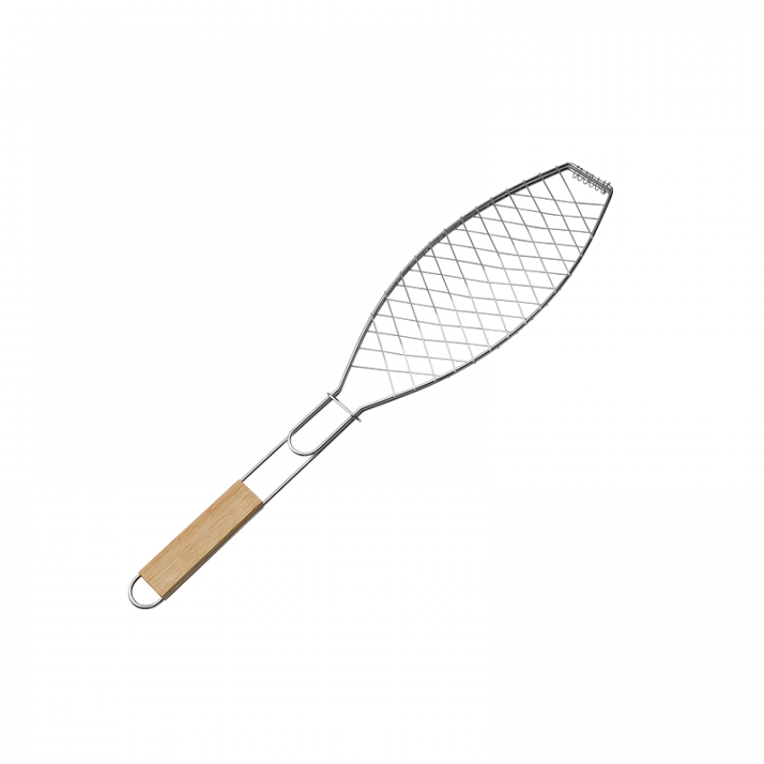 BORMANN Elite BBQ1019 Σχάρα Ψαριού Ιnox,Μ66Xπ14cm