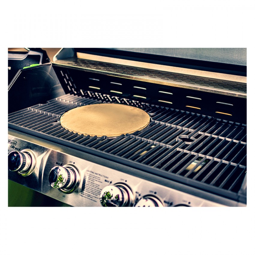 BORMANN Elite BBQ1225 Πλάκα Πίτσας Πέτρινη Φ29.5cm