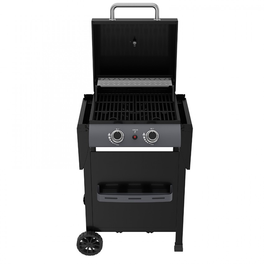 BORMANN Elite BBQ6020 Ψησταριά Υγραερίου FORGE 2 Εστιών με Μαντεμένια Σχάρα