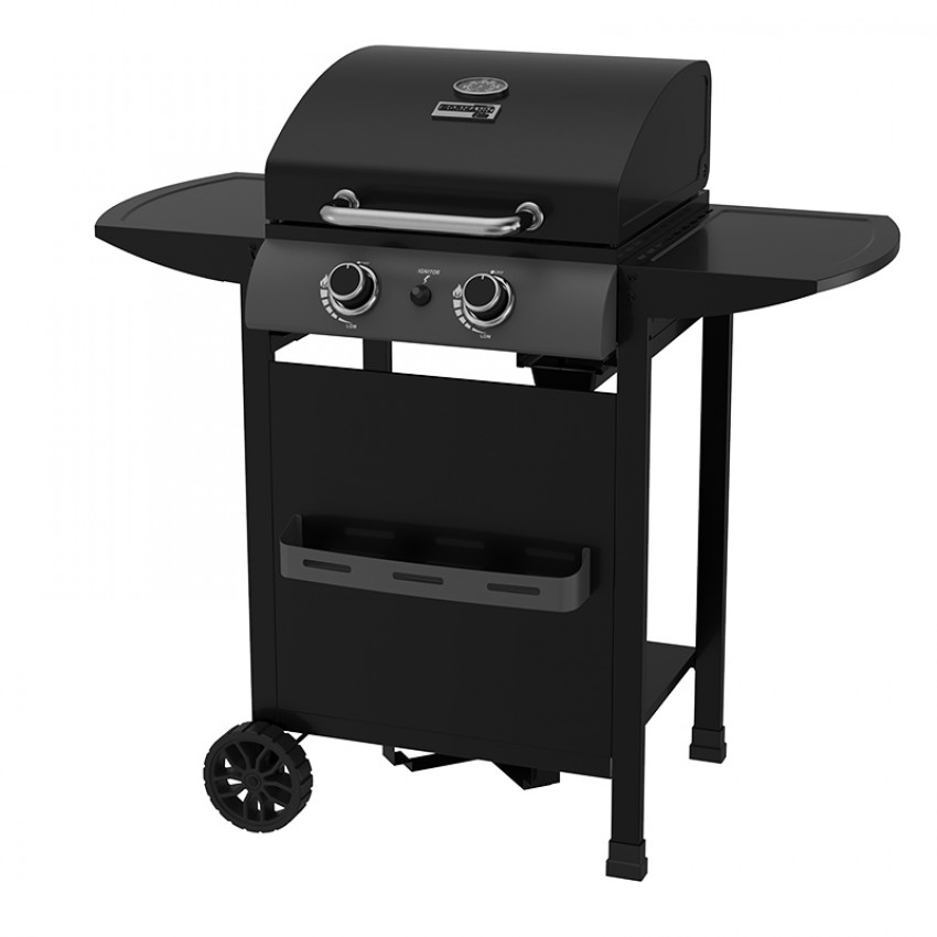 BORMANN Elite BBQ6020 Ψησταριά Υγραερίου FORGE 2 Εστιών με Μαντεμένια Σχάρα