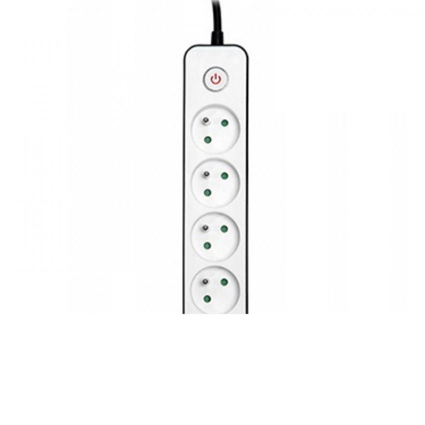 BORMANN BCR1011 Πολύμπριζο 4 Θέσεων 3x1.5mm,με Διακόπτη