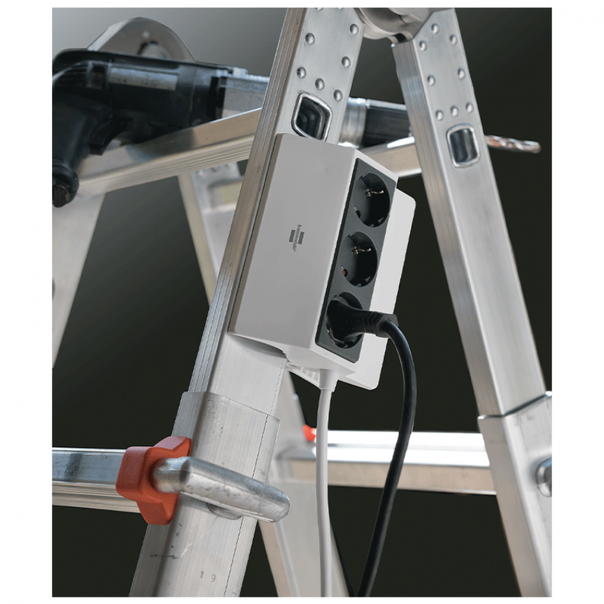 BRENNENSTUHL BCR1050 Πολύμπριζο 3 Θέσεων Σούκο