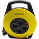 BORMANN BCR2210 Μπαλαντέζα Καρούλι με Προστασία Υπερθέρμανσης 5m,3x1.5mm,Κλειστού Τύπου,4 Πρίζες