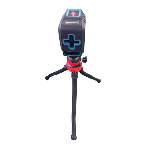 BORMANN Pro BDM6700 Αλφάδι Laser Σταυρού Red Line 15m, Σετ Με Εύκαμπτο Mini Τρίποδο 30cm