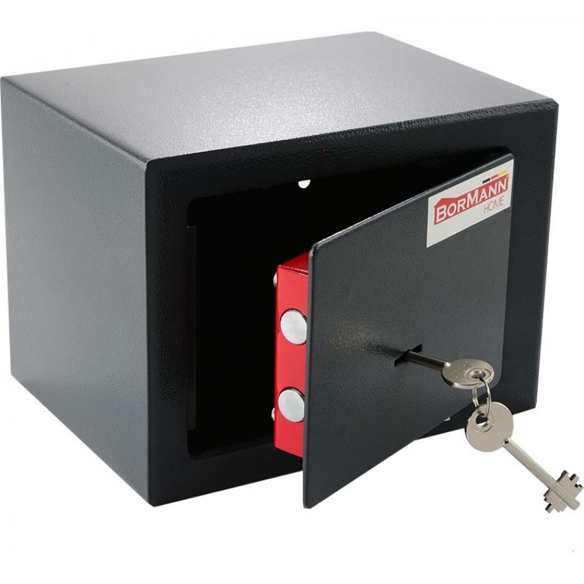 BORMANN  Elite BDS2100 Χρηματοκιβώτιο Με Κλειδί Μ23xΠ17xΥ17cm