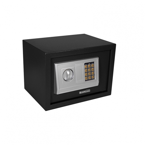 BORMANN  Elite BDS2500 Χρηματοκιβώτιο Με Ψηφιακό Συνδυασμό Μ35xΠ25xΥ25cm, Με Κλειδί Ασφαλείας