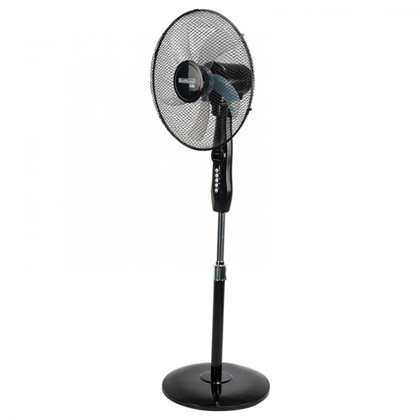 BORMANN Elite BFN6020 Ανεμιστήρας Ορθοστάτης 40CM,40W με Τηλεχειριστήριο, Μαύρο