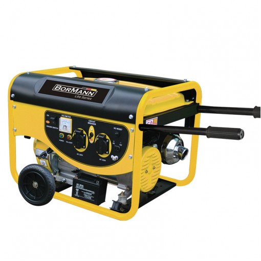 BORMANN Pro BGB5500 Γεννήτρια Βενζίνης Συνεχ. Απόδοση 5000W, 6,6KVa, 420cc