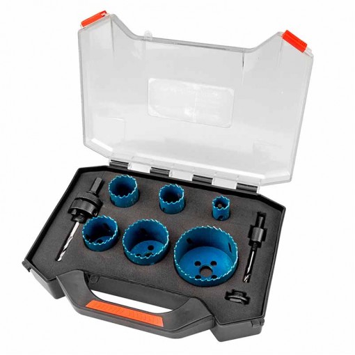 BORMANN Pro BHT1410 Σετ Ποτηροτρύπανα BI-METAL,8τεμ,20-68mm BORMANN Pro BHT1410 Σετ Ποτηροτρύπανα BI-METAL,8τεμ,20-68mm