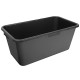 BORMANN BHT7976 Σκάφη Οικοδομής 60Lt,  Παραλληλόγραμμη 72.5x39x28.5cm, Με Δοσομετρητή,  Μαύρη