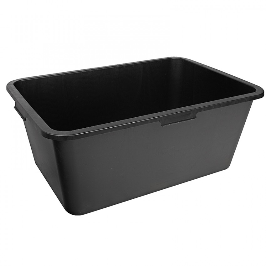 BORMANN BHT7978 Σκάφη Οικοδομής 80Lt, Παραλληλόγραμμη 78x55.5x30.3cm, Με Δοσομετρητή, Μαύρη