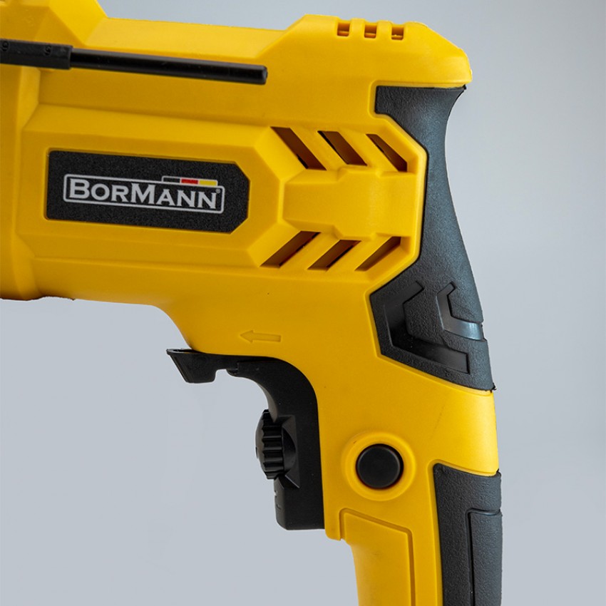 BORMANN BID5100 Δράπανο Κρουστικό 500W,0-2900rpm,Τσοκ Αυτόματο 13mm,Οδηγός Βάθους