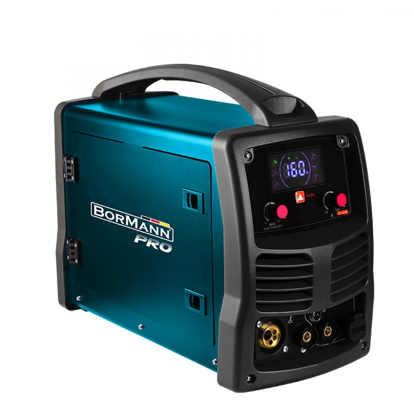 BORMANN Pro BIW4050 ΠΟΛΥΣΥΓΚΟΛΛΗΤΗΣ/ΚΟΦΤΗΣ 4 ΣΕ 1 (PLASMA CUTTER, MIG, TIG, MMA) 15-200Α/20-40Α, 60%