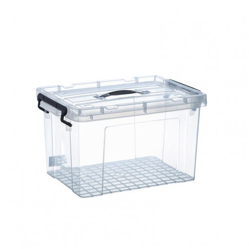 BORMANN Elite BPC2275 Κουτί Αποθήκευσης Πλαστικό 50L,Διάφανο με Καπάκι Και Χερούλια,52x38x24cm BORMANN Elite BPC2275 Κουτί Αποθήκευσης Πλαστικό 50L,Διάφανο με Καπάκι Και Χερούλια,52x38x24cm