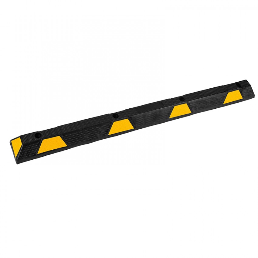 BORMANN Pro BPP2489 Στοπ Τροχών Λαστιχένιο 183cm Με Ανακλαστικές Ταινίες