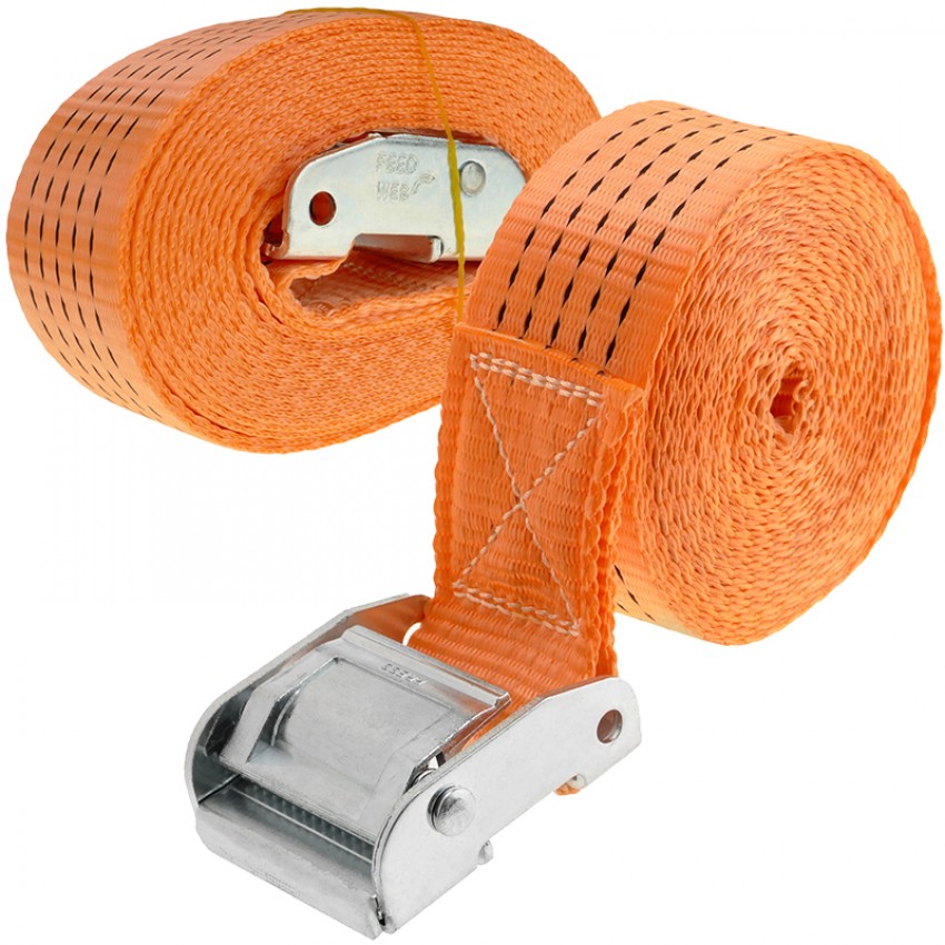 BORMANN Pro BRB1025-2 Ιμάντες Πρόσδεσης Πόρπης 2x 25mm x 2,5m,Αντοχή 250Kg,2τεμ