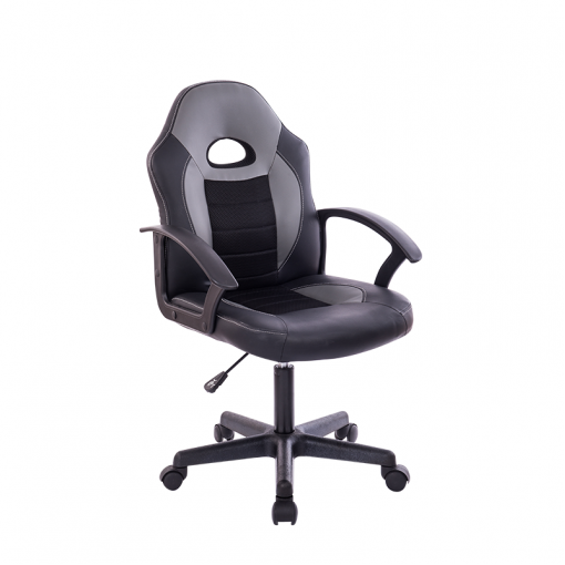 BORMANN BSF1815 Καρέκλα Γραφείου TRENDY,57x54,5x89-99cm,Μαύρο-Γκρι