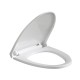 BORMANN BTW1070 Κάλυμμα Λεκάνης Aries 445x360mm Soft Close, Duroplast, 2.28KG