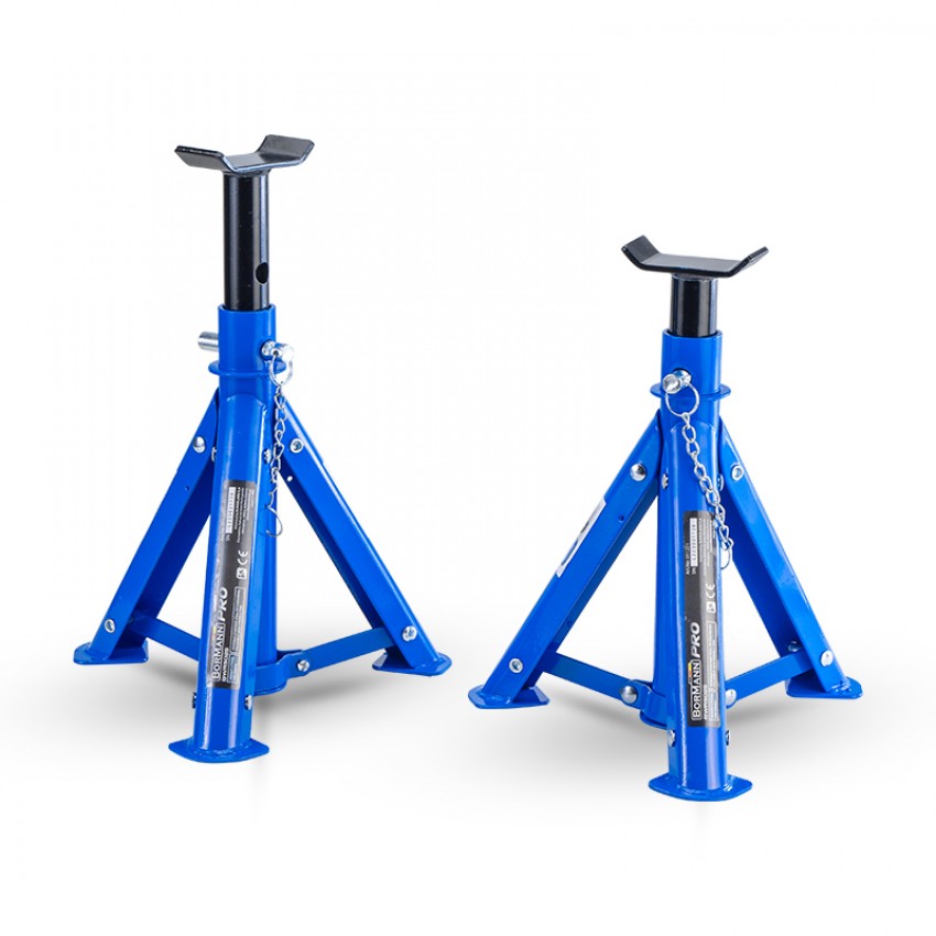BORMANN Pro BWR5025 Τρίποδο Στήριξης 2Ton, Πτυσσόμενο,2Τεμ Ύψος:240-350mm